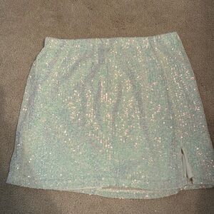 Sequin skirt